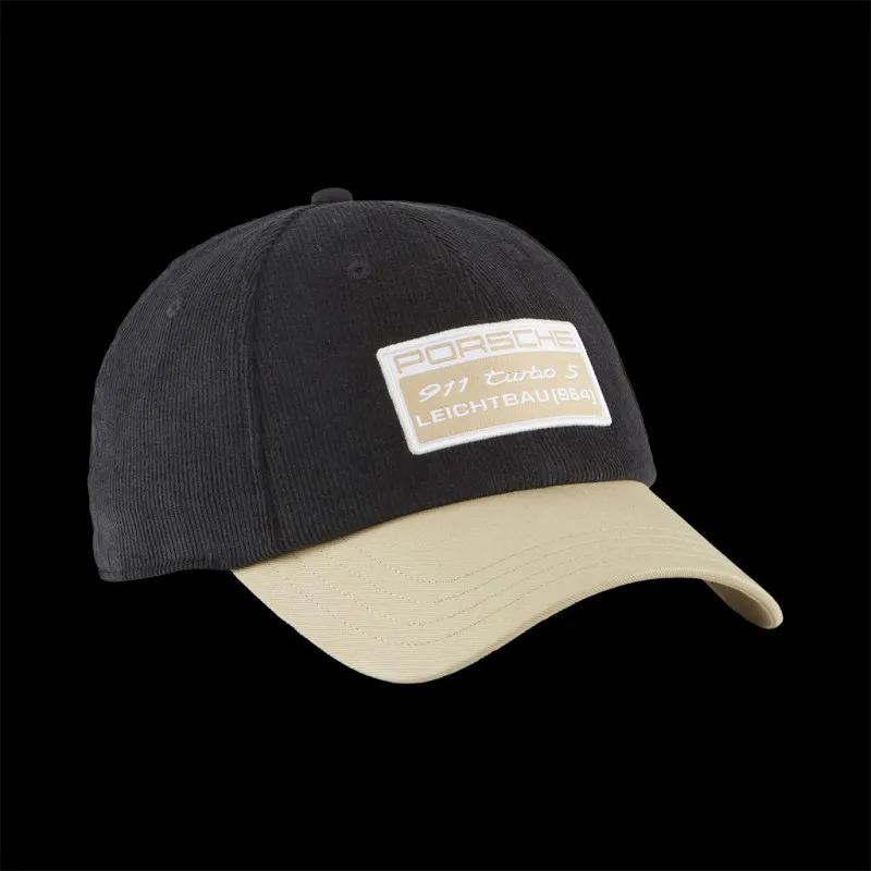 Porsche Kappe 911 Turbo S Leichtbau 964 Puma Schwarz / Ecru 024780-01 - unisex